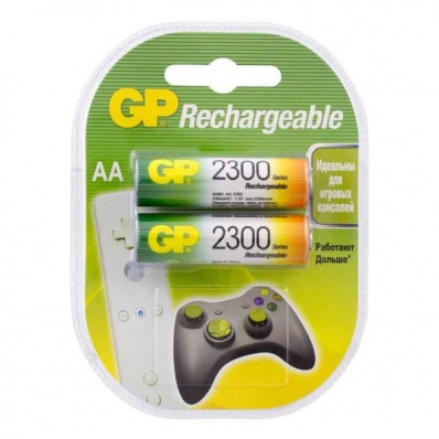 Аккумулятор GP  R06, AA, 2300mAh, в блистере 2шт.