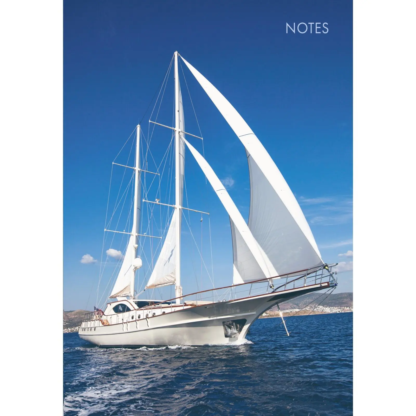 Книга д/записей А5 100л. "Под парусом"  КЗ51003500