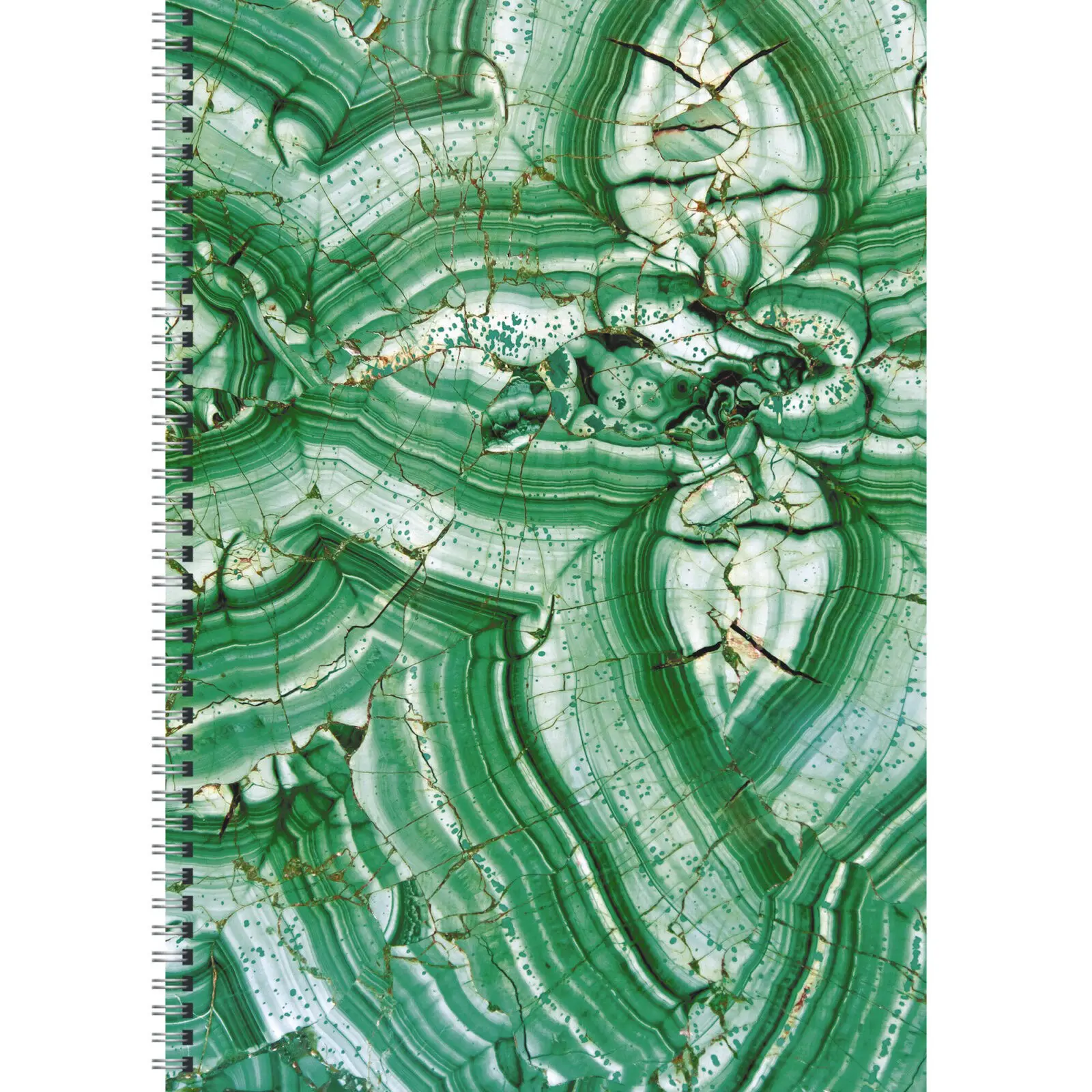 Тетрадь  А4 80л. лин "Малахит" на спиp.  ТС4805028