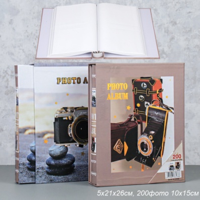 Фотоальбом 200 фото 10х15 Фото / 6238 /уп 36/