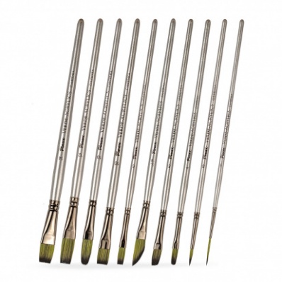 Кисть синтетика VERDE-ACRYLICS №12 овальная