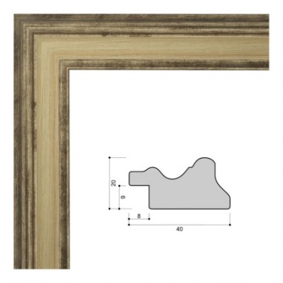 Рамка 40х60 багет 4020 KS3921-4