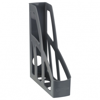 Лоток вертик.СТАММ "Лидер" , серый, 75мм ЛТВ-31797