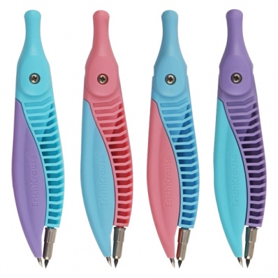 Циркуль пластиковый Pastel, 122мм, ассорти  ЕК 61285