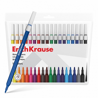 Фломастеры light 18цв.    ЕК 61829