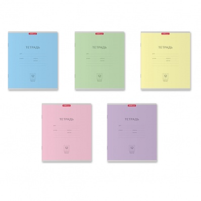 Тетрадь 12л. кр/кл. "Классика" 35202
