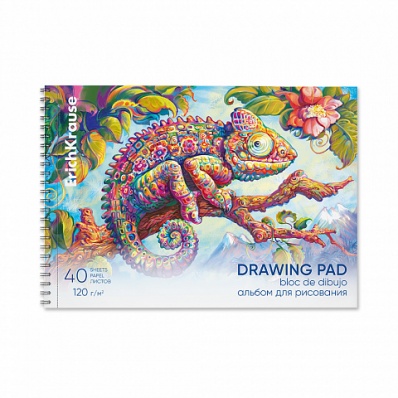 Альбом д/рис 40л. на спир. "Хамелеон", микроперф. ЕК 61529