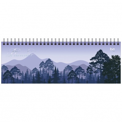 Планинг недатир. 56л. "Горный пейзаж",  285*100мм  ПН-КРТ_62844