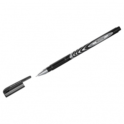 Ручка гел. черная 0,50мм "G-lLine (игольч. стерж.) CGp_50115