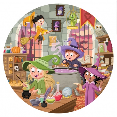 Пазлы 77 эл. ТРИ СОВЫ "Школа волшебников"  54610