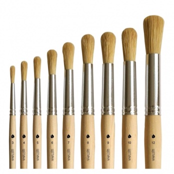 Кисть щетина № 4 кр.  С-2004