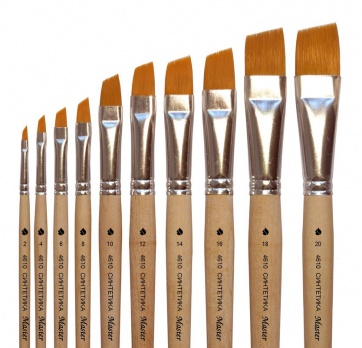 Кисть синт. № 4 скошен. 4610704