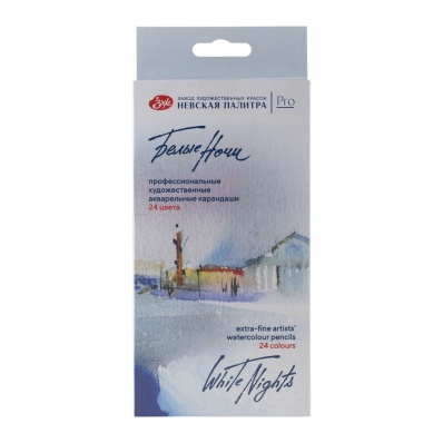 Набор аквар. карандашей 24 цв. "Невская палитра"