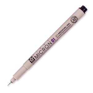 Ручка капиллярная Pigma Micron 0,1 Черный