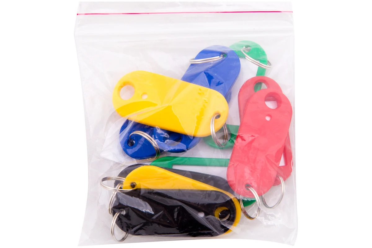 Набор брелков 52мм "OfficeSpace" 10шт, ассорти 268448