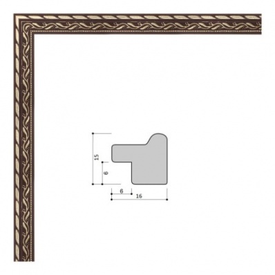 Рамка 30х40 багет 1615 1601C-036A1