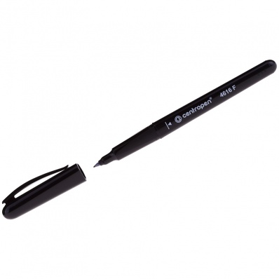 Маркер перм. черный 0,6мм для CD/DVD  4616