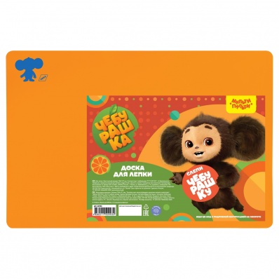 Доска для лепки из пластилина  А4 "Чебурашка" Мульти-Пульти, пластик НЛ_54011