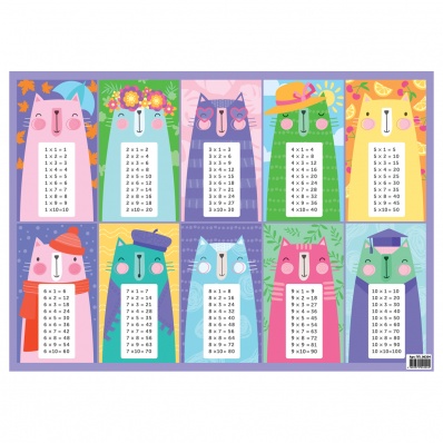 Подкладка д/письма "Таблица умножения" А3+ ArtSpace ПП_06204