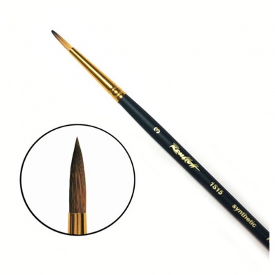 Кисть колонок Roubloff № 3 круглая