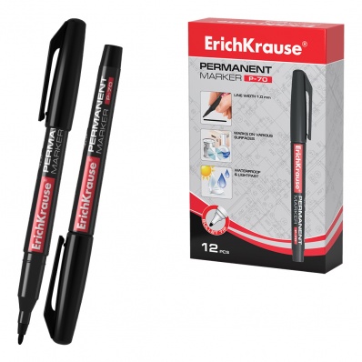 Маркер перм. черный  Р-70  ЕК 37073