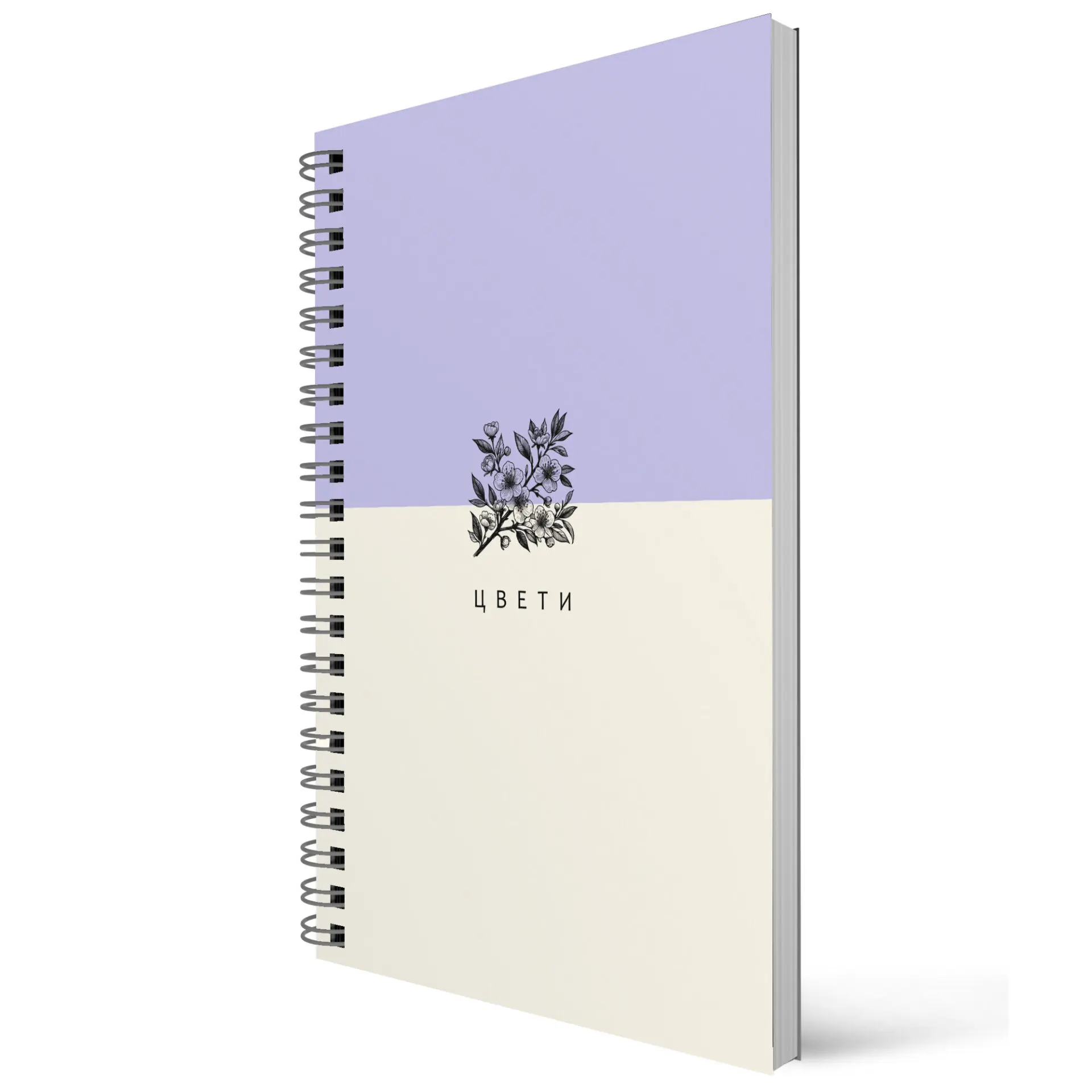 Тетрадь А4 80л. кл. "Shades", евроспираль ТС4805306