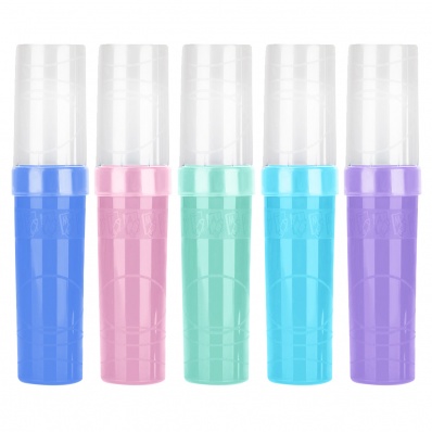 Пенал-тубус пласт. пастельные цвета, ассорти ПН-31461