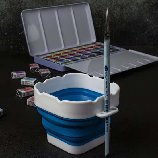 Стакан складной "Белые ночи", синий