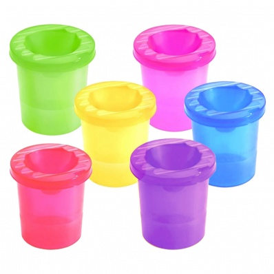 Стакан-непроливайка 1 отд. Гамма, неоновые  10122049