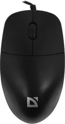Мышь проводная Defender Azora MB-241, оптическая, USB, 1200dpi, черный