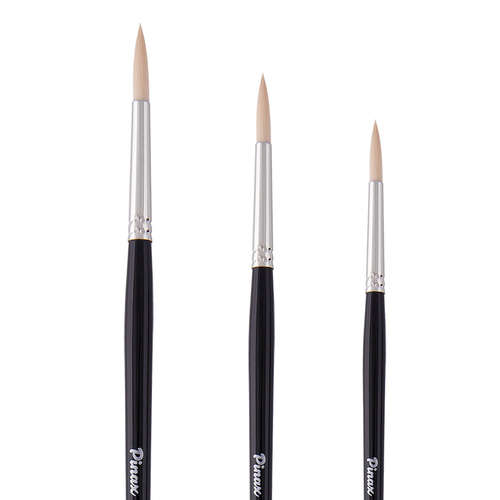 Кисть Синт. № 3 круглая "Pinax Artists CLASSIC"