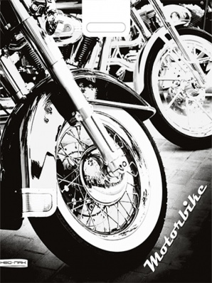 Пакет с вырубной ручкой 41*51см "Байк"    НФ-00005423