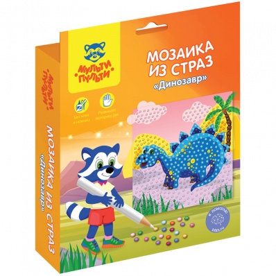 Мозайка из страз Мульти-Пульти "Динозавр"   DM_37178