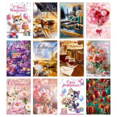 Открытка  "Ассорти №21"    1000925