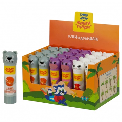 Клей-карандаш 9гр Мульти-Пульти "Зверята"    GS_82995