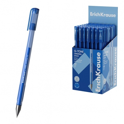 Ручка гел. синяя 0,5мм "G-Tone"  ЕК 65360