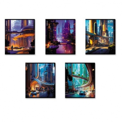 Тетрадь 48л. кл. "Futuristic" 64872