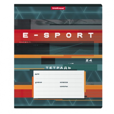 Тетрадь 24л. лин. "Киберспорт" ЕК 54214