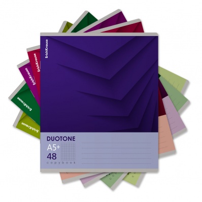 Тетрадь 48л. кл. "Дуотон" 47510