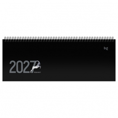 Планинг датир. 2027г. "Символ года", 64л.,черный Pd_68417
