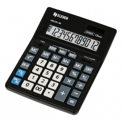 Калькулятор 12p "Eleven" 155*205мм черный CDB1201-BK