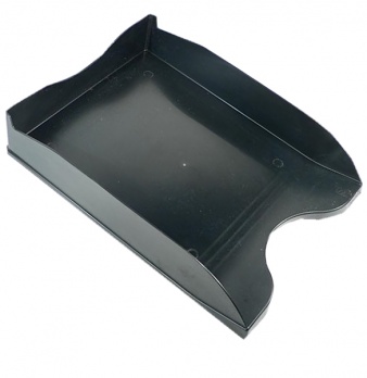 Лоток гориз. "Стамм люкс" черный  ЛТ65