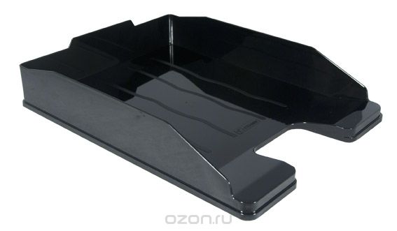 Лоток гориз. "Эксперт" черный ЛТ201