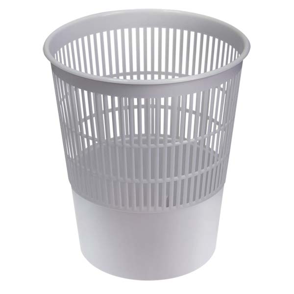 Корзина д/бумаг 18л. сетчат. серая КР02