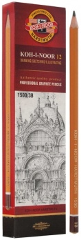 Карандаш ч/г "Koh-I-Noor" 1500/3В