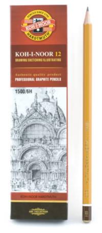 Карандаш ч/г "Koh-I-Noor" 1500/6H