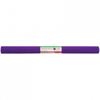 Бумага крепир. 50*250см фиолетовая 32г/м  CR25042