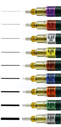 Наконечник к рапидографу 2мм "TG-1"  FC160102