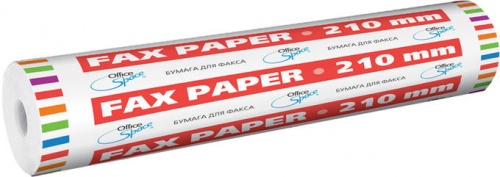 Бумага д/факса 210х30х12 "Office Space"