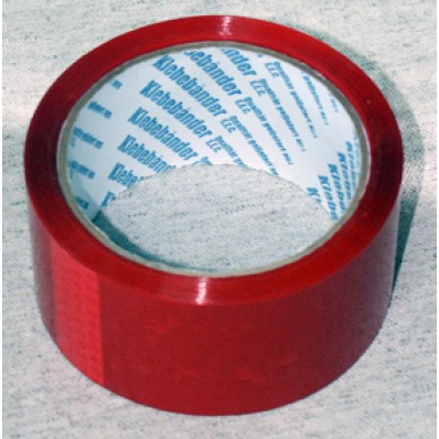 Скотч 50мм*45м, упаковочный, красный  228